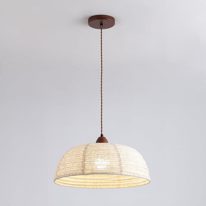 Nowoczesna Lampa Wisząca z Drewna w Stylu Nature