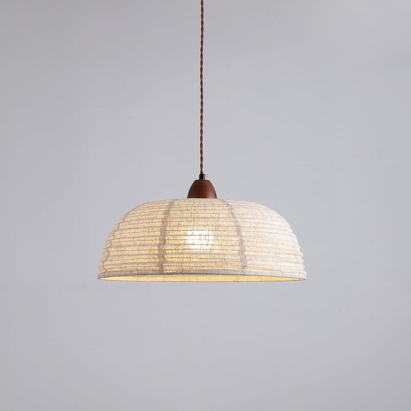 Nowoczesna Lampa Wisząca z Drewna w Stylu Nature