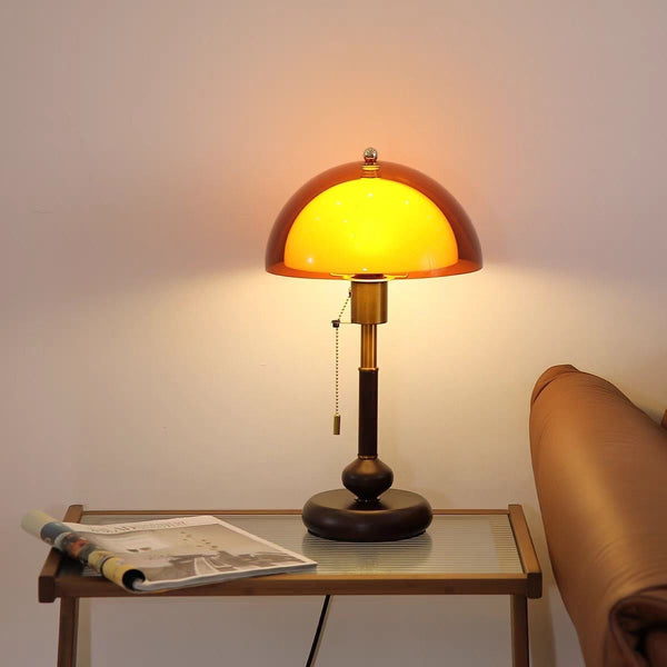 Zabytkowa Lampa Stołowa w Stylu Vintage z Ciepłym Światłem LED – Elegancka Lampy Stołowe do Salonu i Sypialni 1