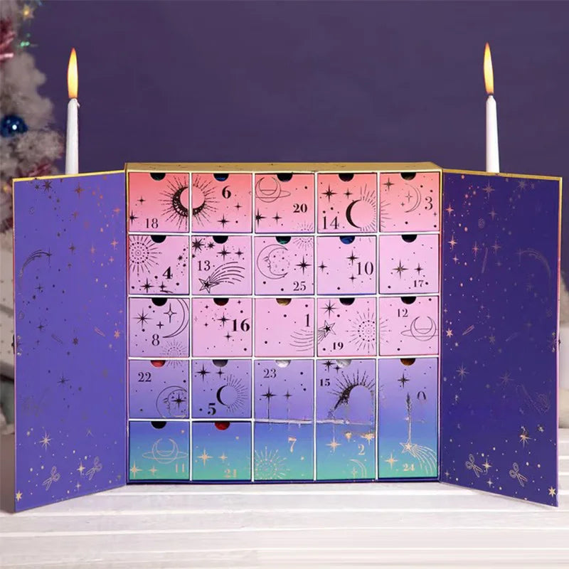 Zestaw włóczek adwentowych na 25 dni – kompletny zestaw do robienia na drutach z wysokiej jakości włóczki do kreatywnych projektów 3