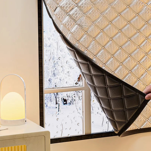 Zimowe Wiatroodporne Zasłony Termiczne Zaciemniające i Dźwiękoszczelne do Sypialni – Elegancki Design 0