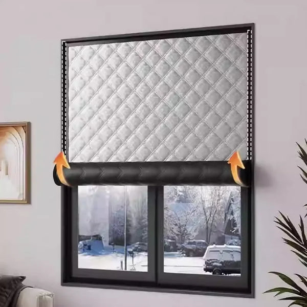 Zimowe Wiatroodporne Zasłony Termiczne Zaciemniające i Dźwiękoszczelne do Sypialni – Elegancki Design 1