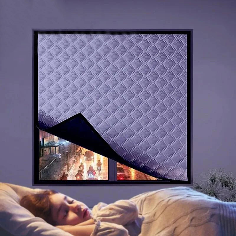 Zimowe Wiatroodporne Zasłony Termiczne Zaciemniające i Dźwiękoszczelne do Sypialni – Elegancki Design 3