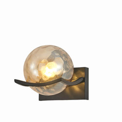 Elegancka Lampa Ścienna LED Szklana Konstrukcja i Przytulna Atmosfera