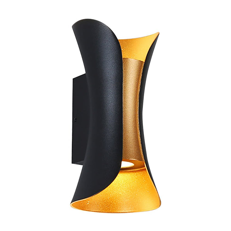 Eleganckie Wodoodporne Lampy LED z Zakrzywionym Kształtem do Ogrodu