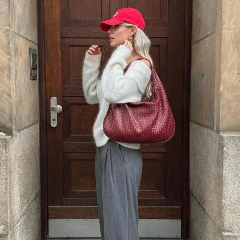 Stylowa pleciona torebka Amélie dla eleganckich kobiet