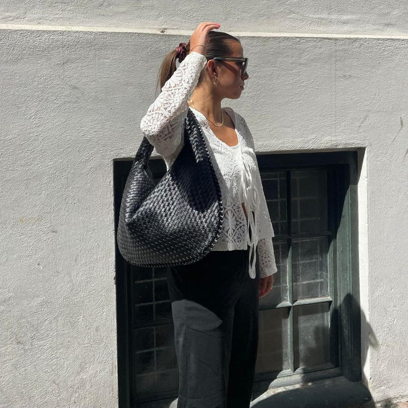 Stylowa pleciona torebka Amélie dla eleganckich kobiet
