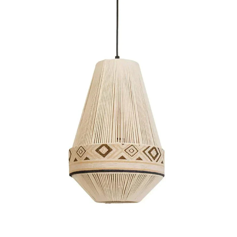 Stylowa Lampa Wisząca z Elementami Boho Artystyczny Design i Subtelne Światło