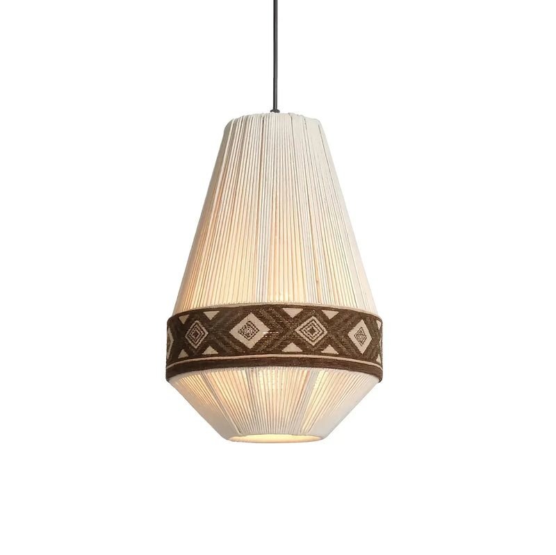 Stylowa Lampa Wisząca z Elementami Boho Artystyczny Design i Subtelne Światło