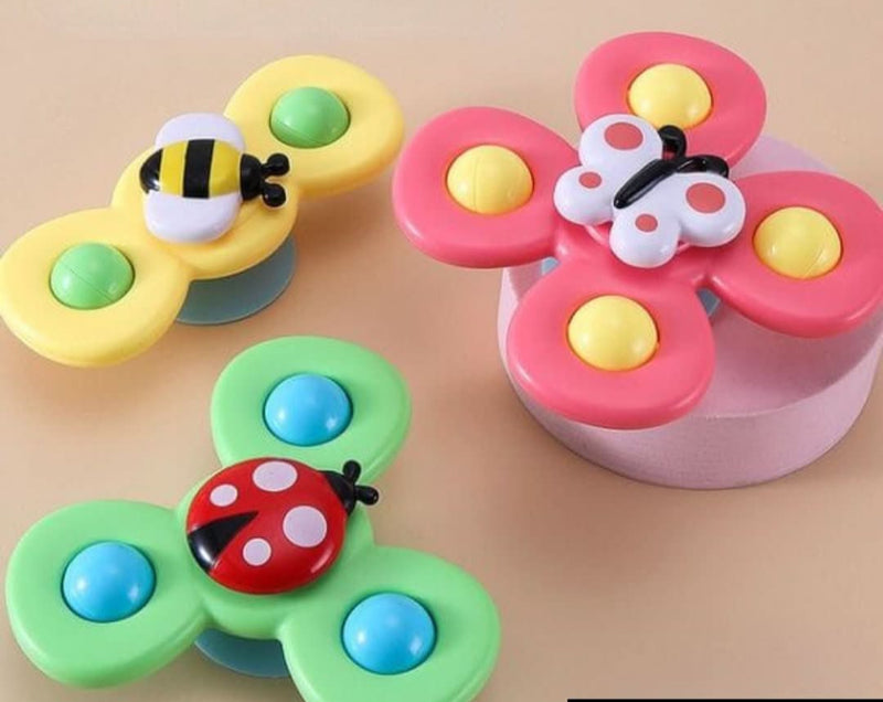 Kolorowe wirujące zabawki do nieskończonej zabawy