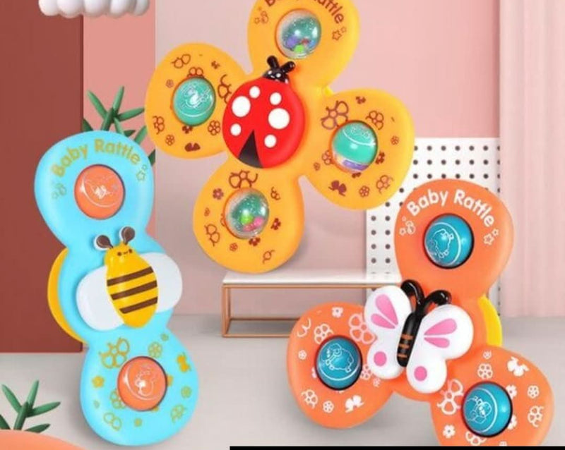 Kolorowe wirujące zabawki do nieskończonej zabawy