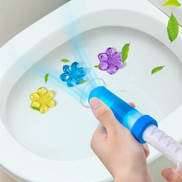 Żel do WC z Kwiatowym Zapachem i Funkcją Odświeżacza Powietrza