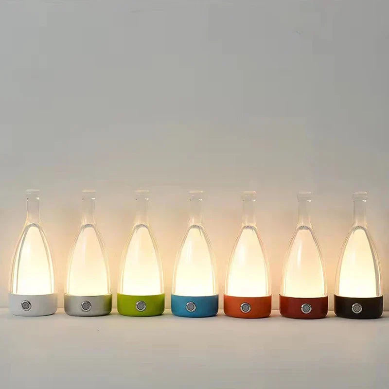 Twórz atmosferę z lampą LED w kształcie butelki
