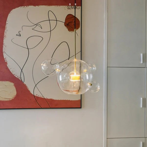 Sferyczna lampa dla nowoczesnych przestrzeni