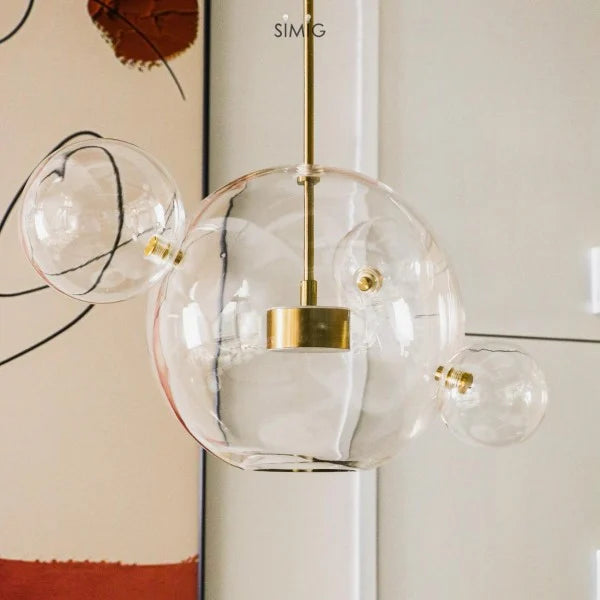 Sferyczna lampa dla nowoczesnych przestrzeni