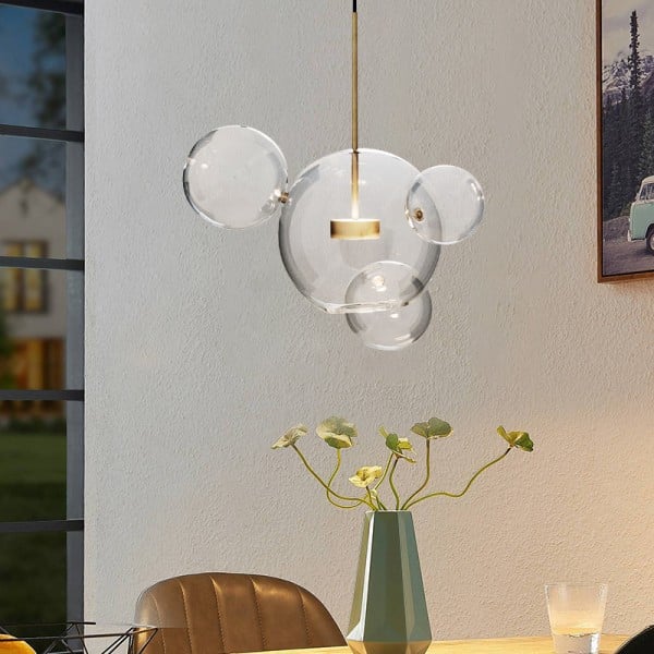Sferyczna lampa dla nowoczesnych przestrzeni