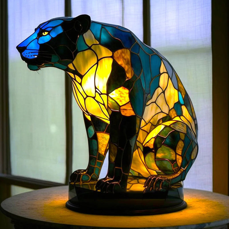 Stylowa Lampa Dekoracyjna z Artystyczną Formą i Nastrojowym Światłem