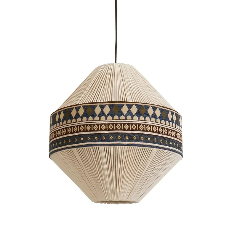 Stylowa Lampa Wisząca z Elementami Boho Artystyczny Design i Subtelne Światło