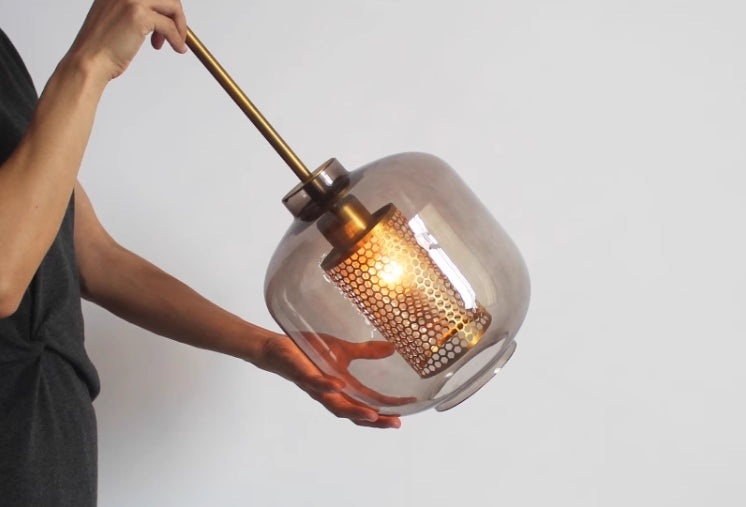 Lampa Wisząca z Luksusowego Szkła