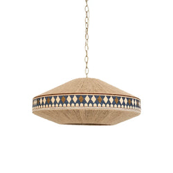 Stylowa Lampa Wisząca z Elementami Boho Artystyczny Design i Subtelne Światło