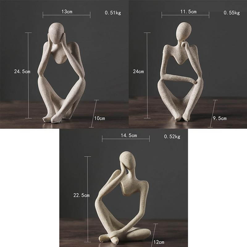 Figurka z filozoficznym przesłaniem i nowoczesnym designem