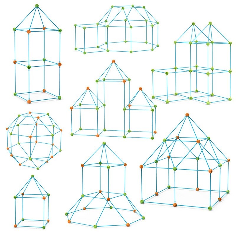 Kompletny Zestaw Konstrukcyjny do Namiotu Stwórz Własną Bazę