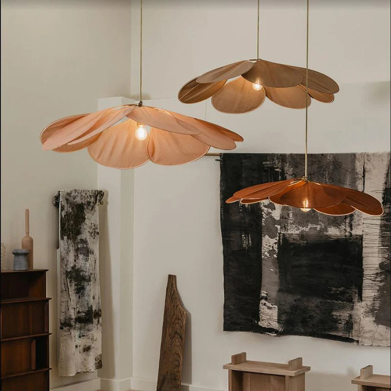 Nowoczesna Wisząca Lampa w Kształcie Kwiatu