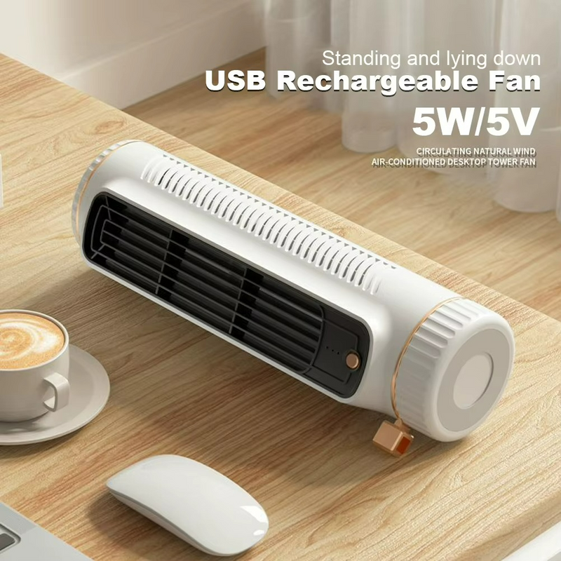 Przenośny Wieżowy Klimator z Ładowaniem USB