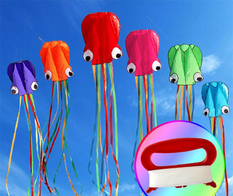 Latający świat ośmiornicy dla maluchów