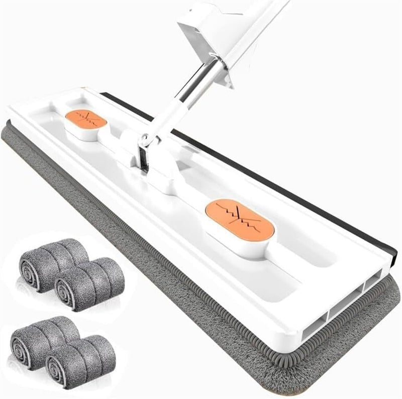 Obrotowy Mop 360° Rewolucja w Sprzątaniu Domu z Funkcją Zamiatania