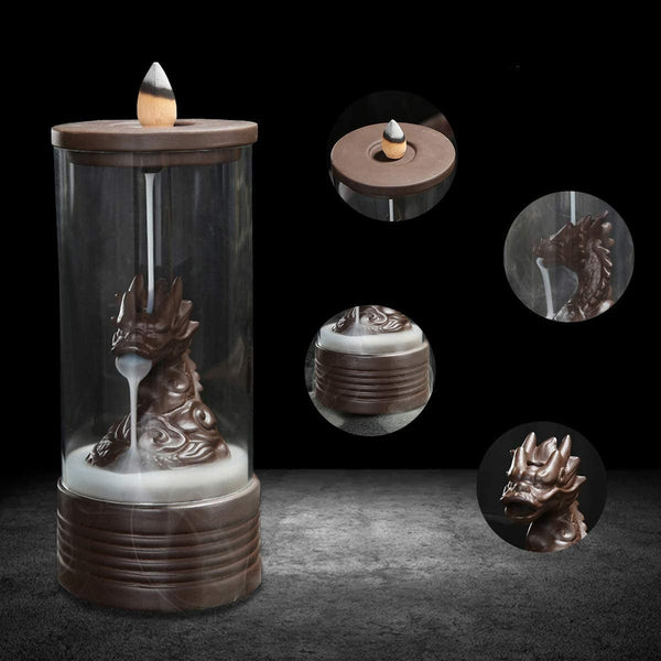 Palnik Kadzideł Smoczy Strażnik Spokoju i Relaksu