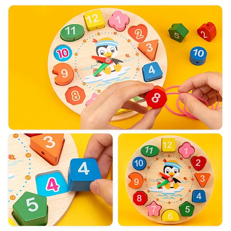 Zabawka Edukacyjna 5w1 w Stylu Montessori – Idealna do Wczesnej Nauki