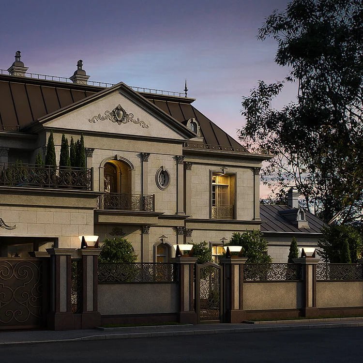 Słoneczne światło dla stylowego ogrodu