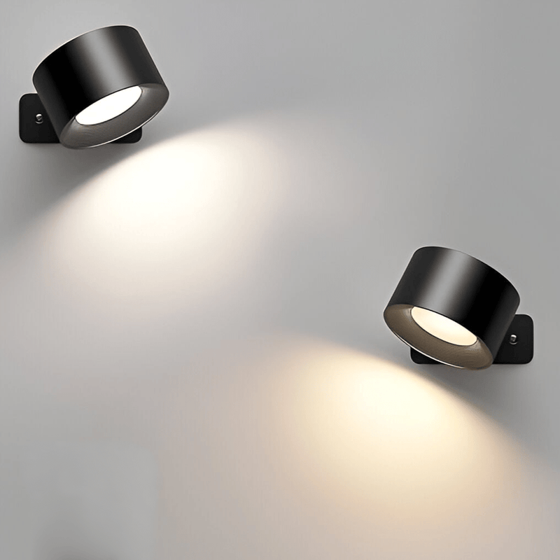 Bezprzewodowa lampa ścienna, która trzyma się wszędzie