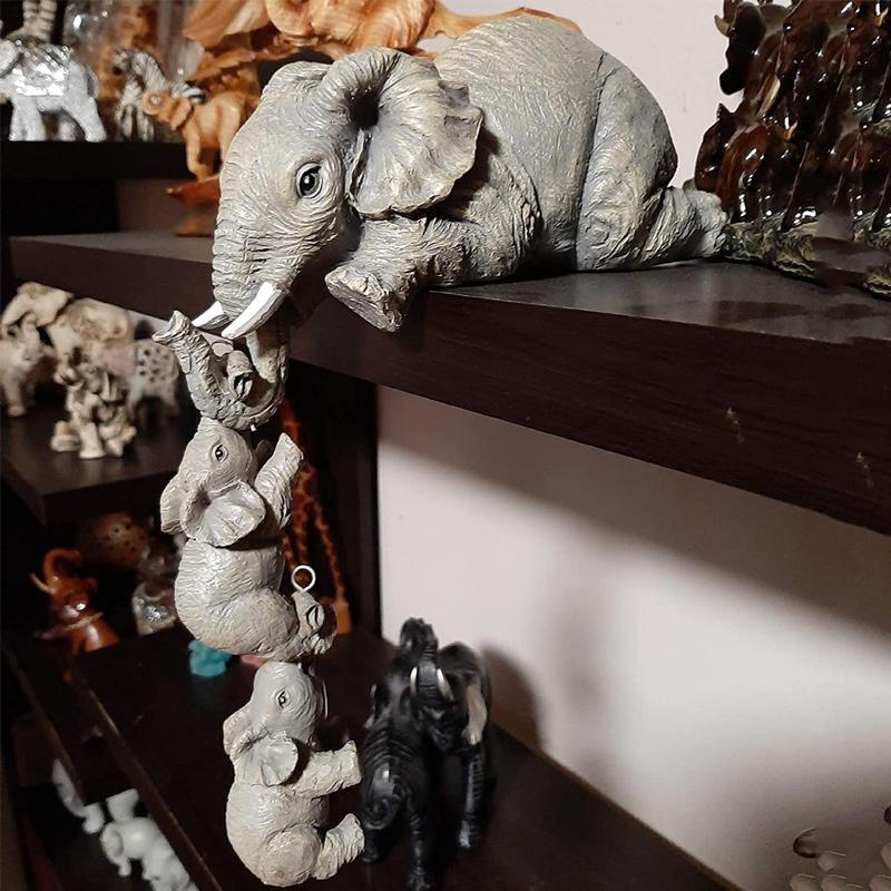 Artystyczna Figurka Słonia w 3 Częściach