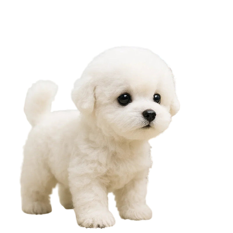 Realistyczny Szczeniak Wzór z Żywymi Ruchami i Dźwiękami