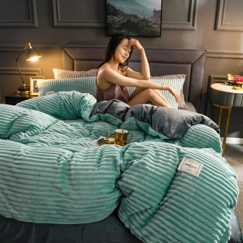 Kołdra Wzór Luxusowa z Wypełnieniem Termicznym