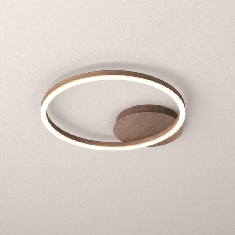 Plafon LED z Ozdobnymi Pierścieniami 55x50cm - 32W