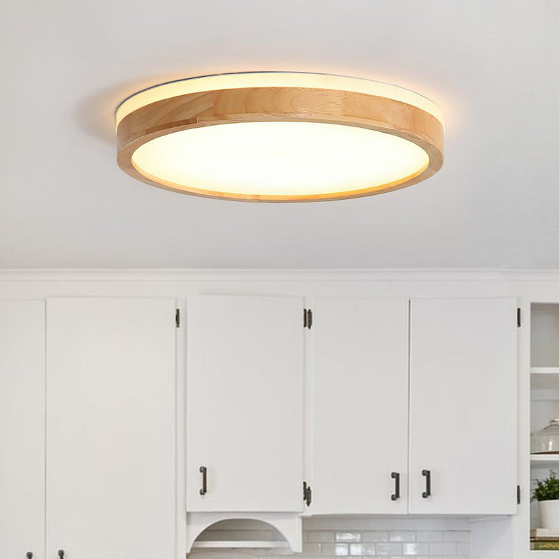 Skandynawska Lampa Sufitowa LED z Funkcją Ściemniania