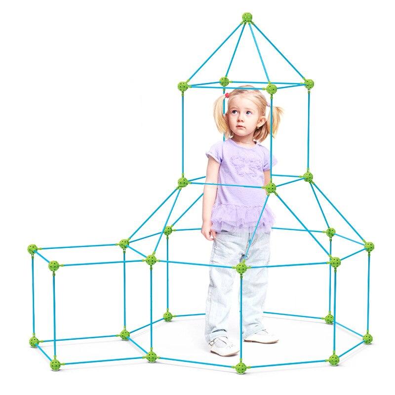 Kompletny Zestaw Konstrukcyjny do Namiotu Stwórz Własną Bazę