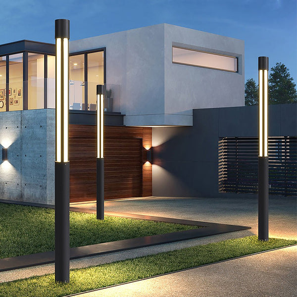 Cylindryczna Lampa LED do Oświetlenia Krajobrazowego na Zewnątrz