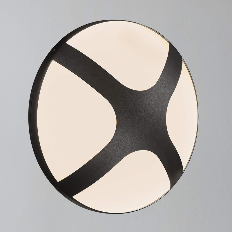 Stylowy Kinkiet Zewnętrzny z Geometrycznym Akcentem