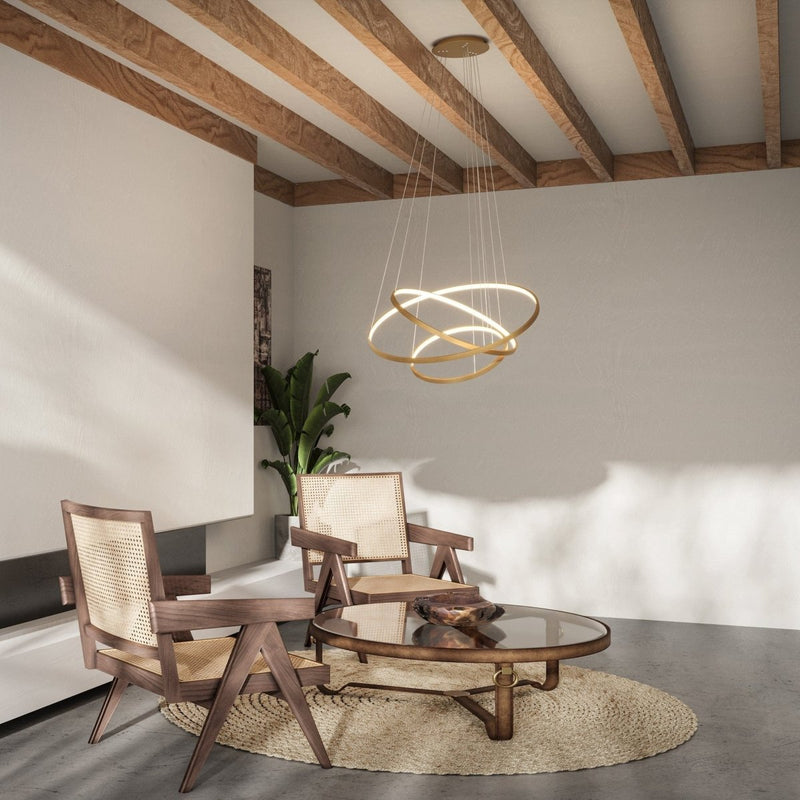 Lampa wisząca LED, którą kontrolujesz zdalnie