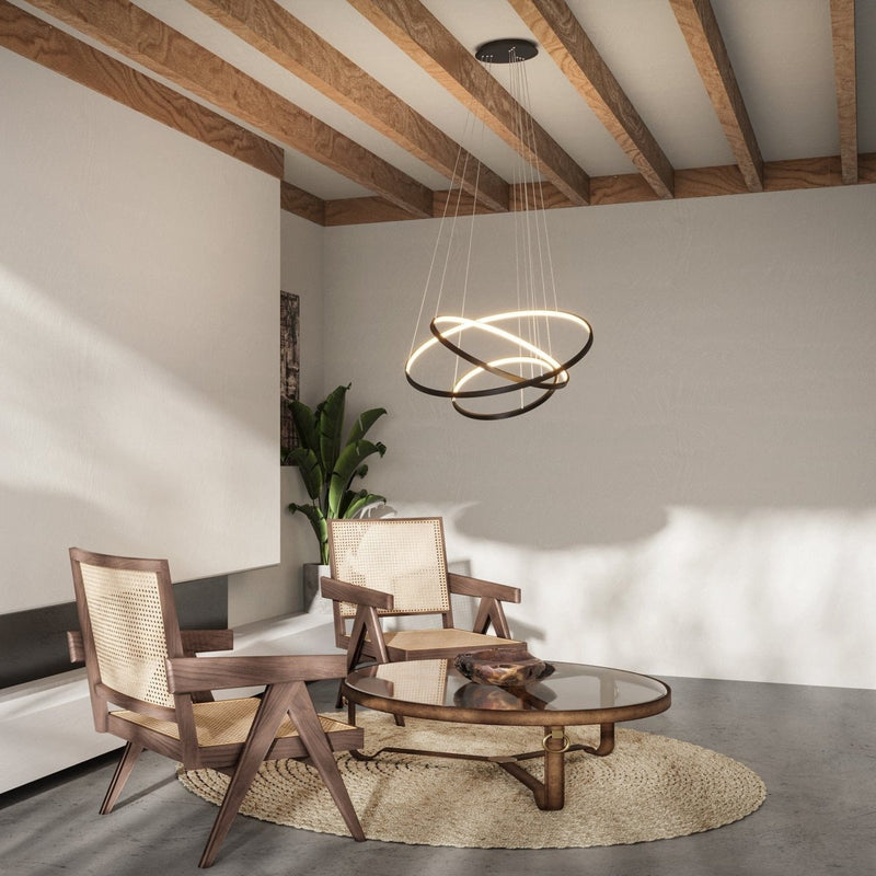 Lampa wisząca LED, którą kontrolujesz zdalnie