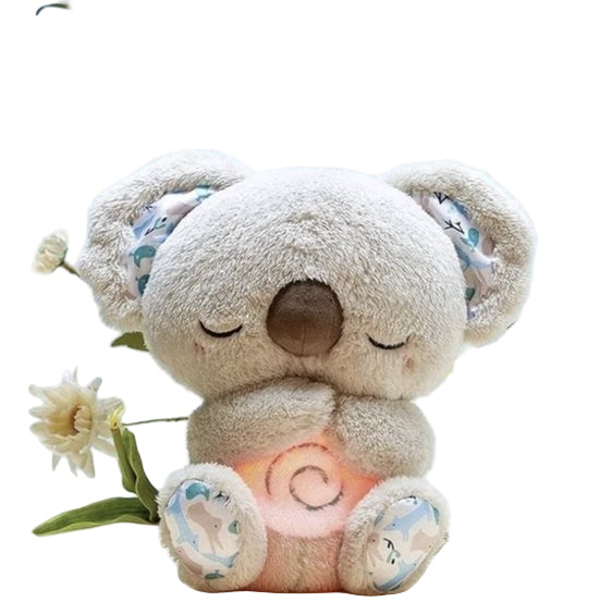 Pluszowa Przytulanka Wzór z Uspokajającym Światłem i Dźwiękiem