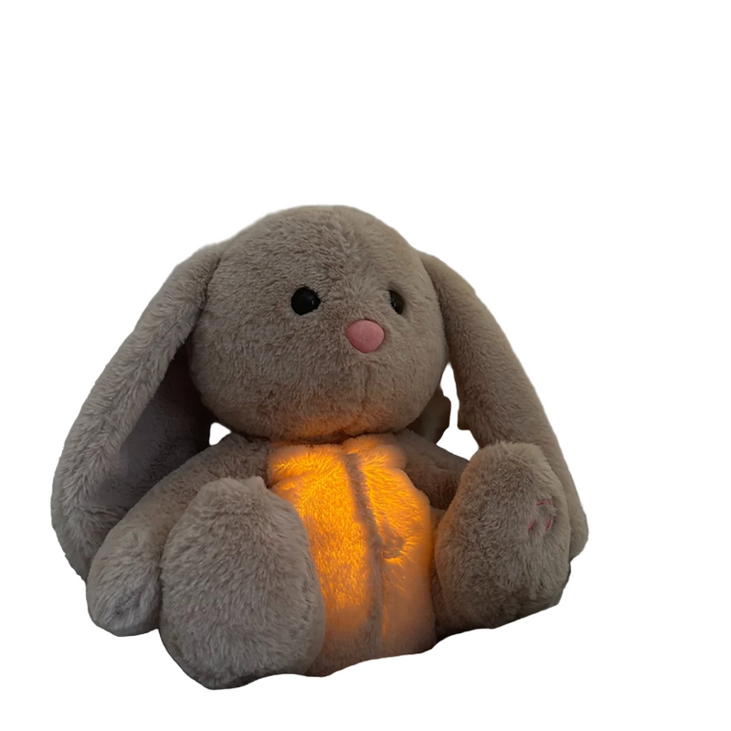 Pluszowa Przytulanka Wzór z Uspokajającym Światłem i Dźwiękiem