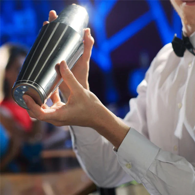 Zestaw Shakera do Drinków ze Stali RVS z Profesjonalnymi Akcesoriami