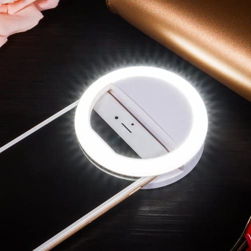 Selfie Ring z Wbudowanym Ładowaniem – Perfekcyjne Ujęcia