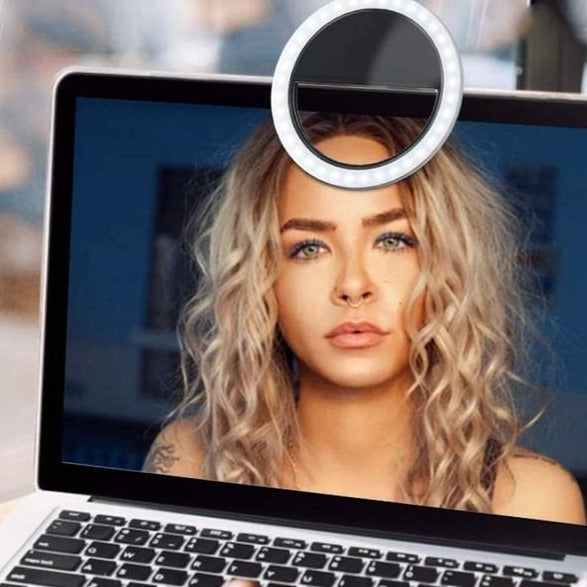 Selfie Ring z Wbudowanym Ładowaniem – Perfekcyjne Ujęcia