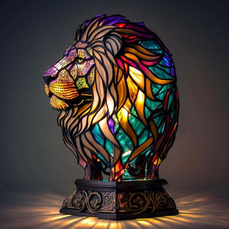 Lampa Nocna z Kolorowymi Zwierzętami Stylowy Element w Twoim Pokoju